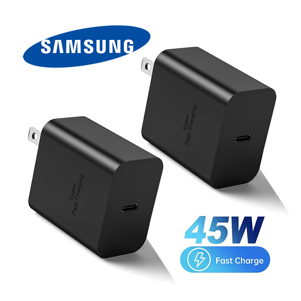 Original Samsung T4510 45W PD Super Fast Power Adapter & USB-C Cable Ver.  2023